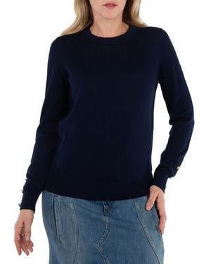 Michael Kors Michael Crewneck Knitted Jumper - Blue