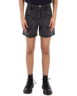 Isabel Marant Ladies Dark Candice Denim Shorts - Blue