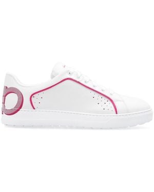 Ferragamo Ladies Trainers, Us - Pink