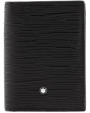 Montblanc Meisterstuck 4810 Leather 4Cc Card Holder - Black