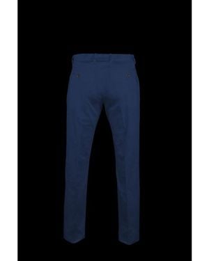 Moorer Tailored Cotton Pants - Black