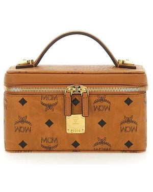 MCM Rockstar Vanity Case - Brown