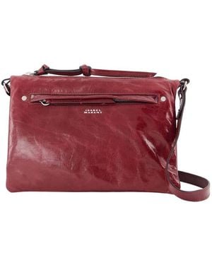 Isabel Marant Crossbody Bag Burgundy - Red