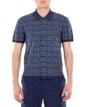 COACH Signature Polo Shirt - Blue