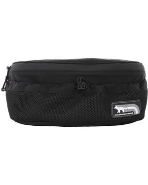Maison Kitsuné Nylon Flash Fox Bumbag - Black