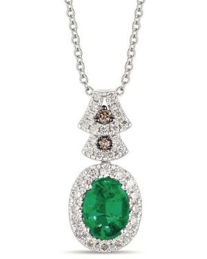 Le Vian Ladies Garden Party Collection Necklaces Set - Green