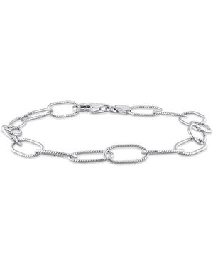 Amour 6.5Mm Rolo Chain Link Bracelet - Metallic