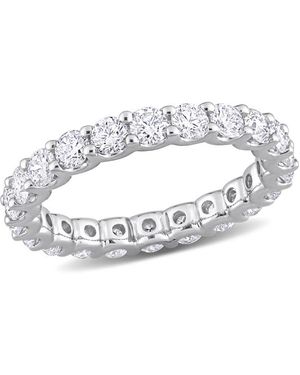 Created Forever 2 1/5 Ct Tgw Lab Created Diamond Eternity Band - Metallic