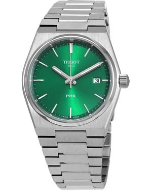 Tissot Prx Quartz Green Dial Unisex Watch