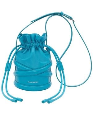 McQueen The Soft Curve Bag - Blue
