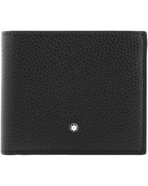 Montblanc Grain Leather 8Cc Wallet - Black