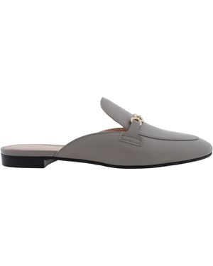 Bally Christiana Nappa Leather Mules, Brand Size 35 Us - White