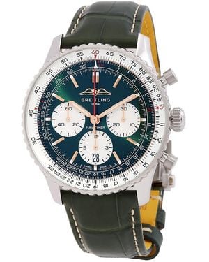 Breitling Navitimer Chronograph Limited Edition Automatic Chronometer Dial Watch Ab01384C1L1P1 - Metallic