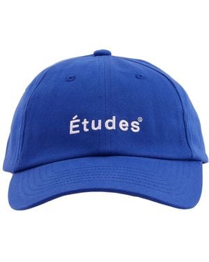 Etudes Studio Booster Organic Cotton Baseball Hat - Blue