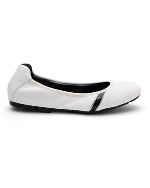 Hogan Ladies Flats, Us - White