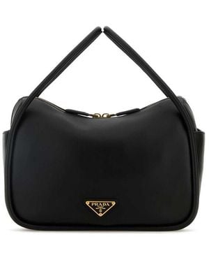 Prada Leather Handbag - Black