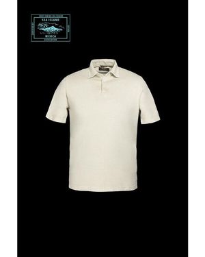 Moorer Light Polo Jumper - Black