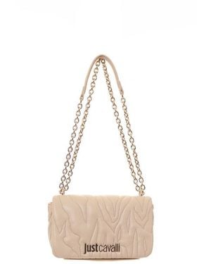 Just Cavalli Shoulder Bag - Natural