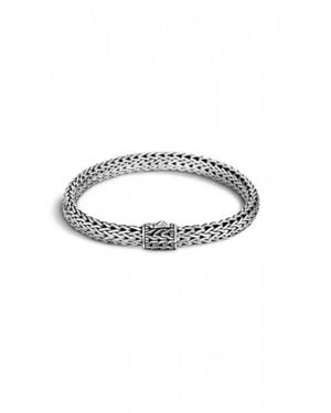 John Hardy Classic Chain Sterling Bracelet - White
