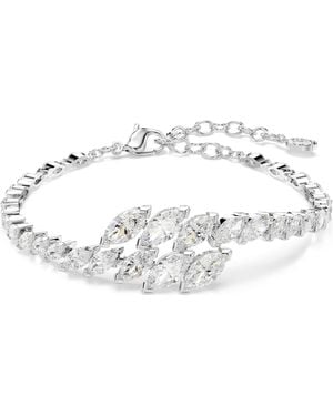 Swarovski Mesmera Bracelet, Marquise Cut, Rhodium Plated - Metallic