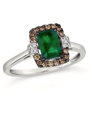 Le Vian Ladies Vivids Rings Set - Green