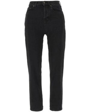 Saint Laurent Slim-Fit Cotton Denim Jeans, Waist - Black