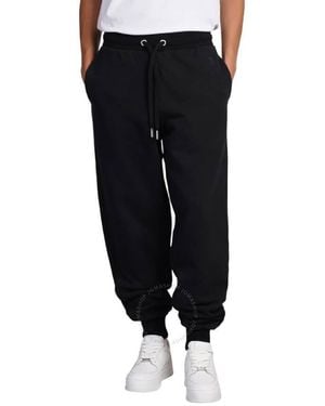 Ami Paris Tonal Ami De Coeur Track Trousers - Black