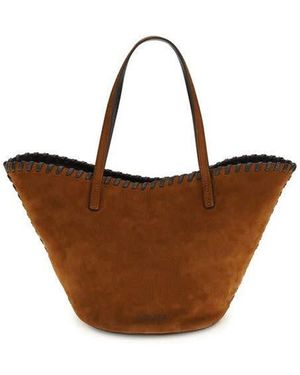 STAUD Caro Top Handle Bag - Brown