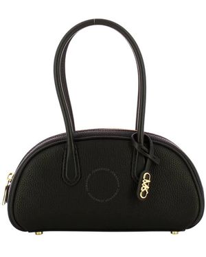 Michael Kors Small Lulu Leather Satchel - Black