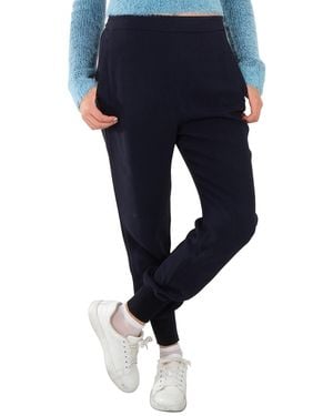 Stella McCartney Julia Loose Fit Pants, Brand Size 40 (Us - Blue