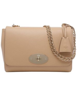 Mulberry Medium Lily Crossbody Bag - Natural