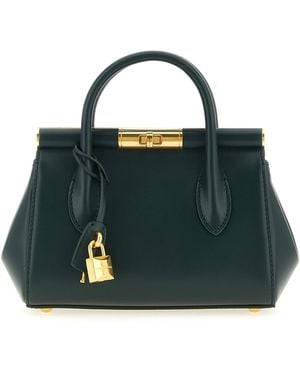 Dolce & Gabbana Calfskin Handbag Bag - Green