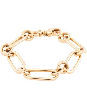 Roberto Coin 18K Classic Link Bracelet 8" - Metallic