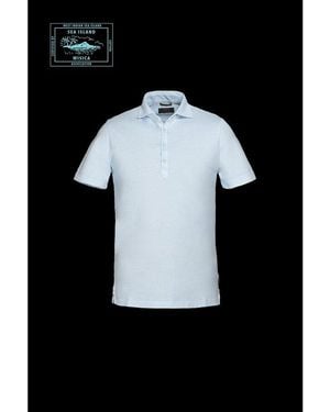 Moorer Light Polo Jumper - Black