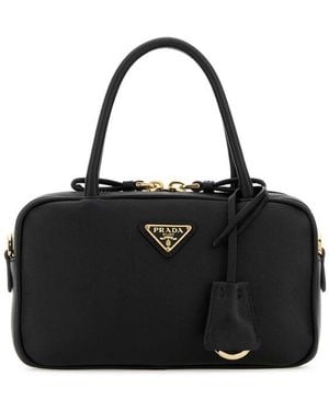 Prada Leather Handbag - Black
