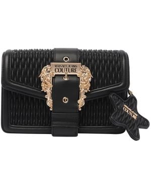 Versace Jeans Couture Drew Baroque Crossbody Bag - Black