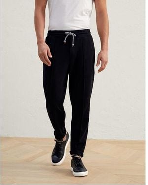 Brunello Cucinelli Tailored Drawstring Pants - Blue