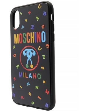 Moschino Letter Logo Iphone X Case - Black