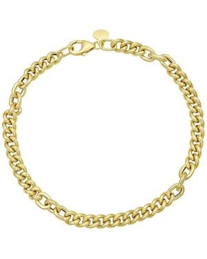 Kylie Harper 14K Paperclip & Miami Cuban Curb Chain Bracelet - Metallic