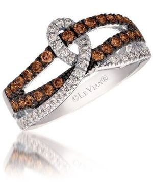 Le Vian Ladies Chocolatier Rings Set - Brown