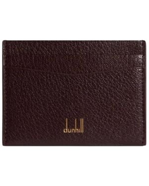 dunhill Duke Fine Leather Card Case - Brown