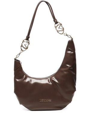 Love Moschino Asymmetrical Hobo Bag - Brown