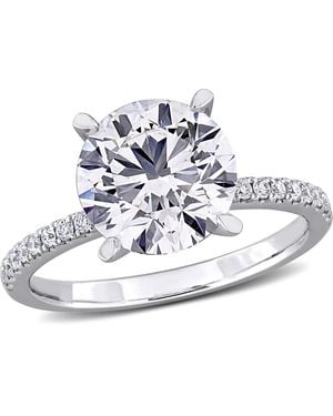 Created Forever 3 Tdw Lab-Created Diamond Engagement Ring - Blue