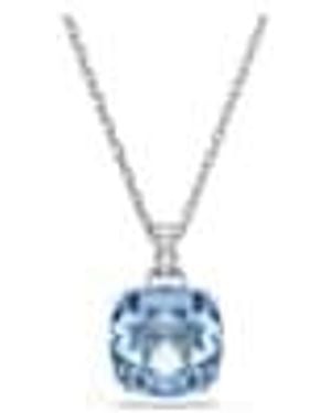 Swarovski Millenia Rhodium Plated Necklace - Blue