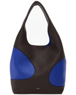 Ferragamo Hobo Bag With Cut-Out Detailing - Blue