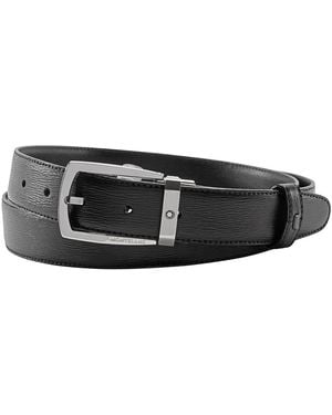 Montblanc Leather Belt- Black116706, Brand