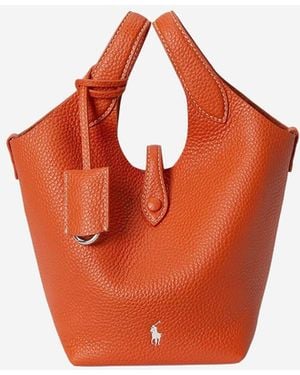 Polo Ralph Lauren Small Polo Play Tote Bag - Orange