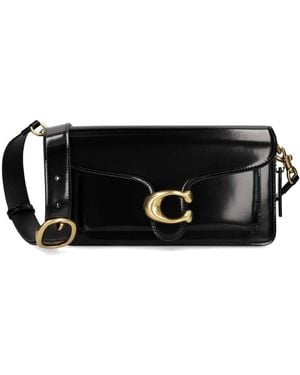 COACH Tabby Leather Shoulder Bag 26 - Black
