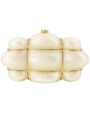 Cult Gaia Bolla Clutch Ivory - Natural