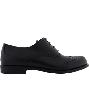 Bally Fribourg Frenk Leather Oxfords - Black